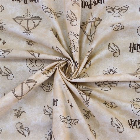 harry potter cotton fabric golden snitch metallic|Harry Potter Golden Snitch Cotton Fabric – MT Peak Fabric.